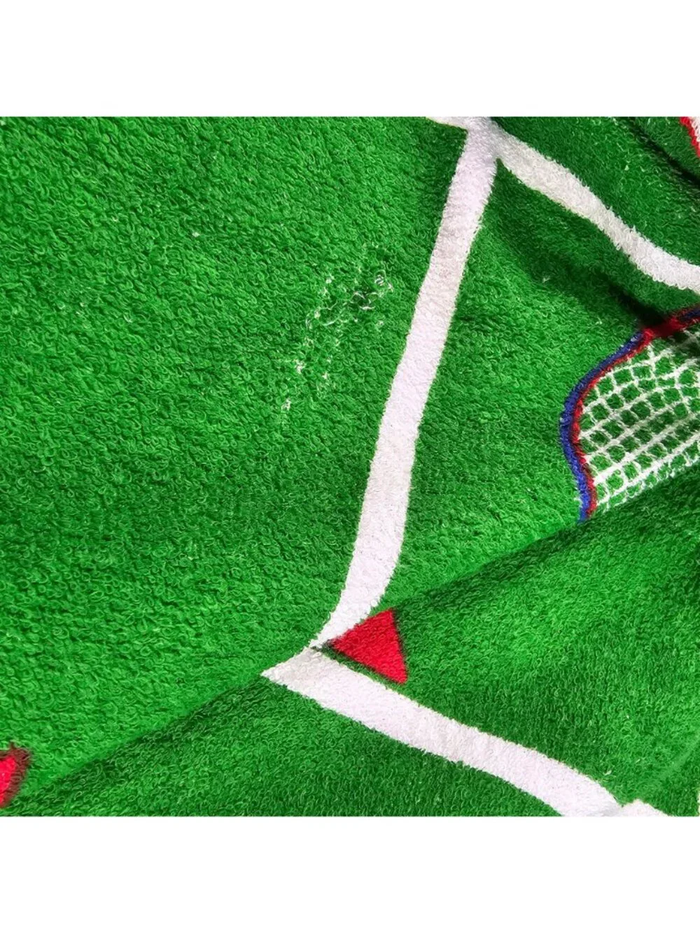 Kmart Vintage Tennis Lovers Court Pool Shower Beach Towel 30x60